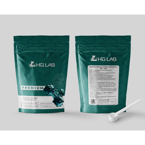 Экстракт плодового тела Ежовика Гребенчатого (полисахаридов 30%) 100г HGLab